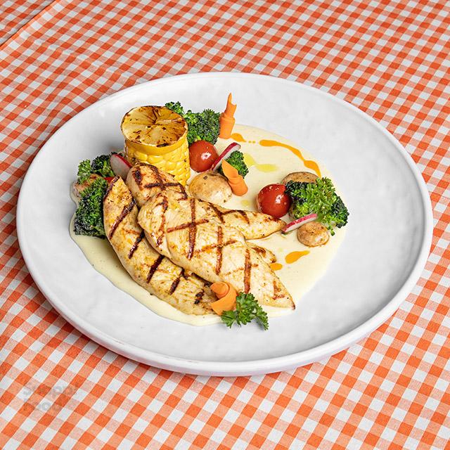 بشقاب مرغ گریل